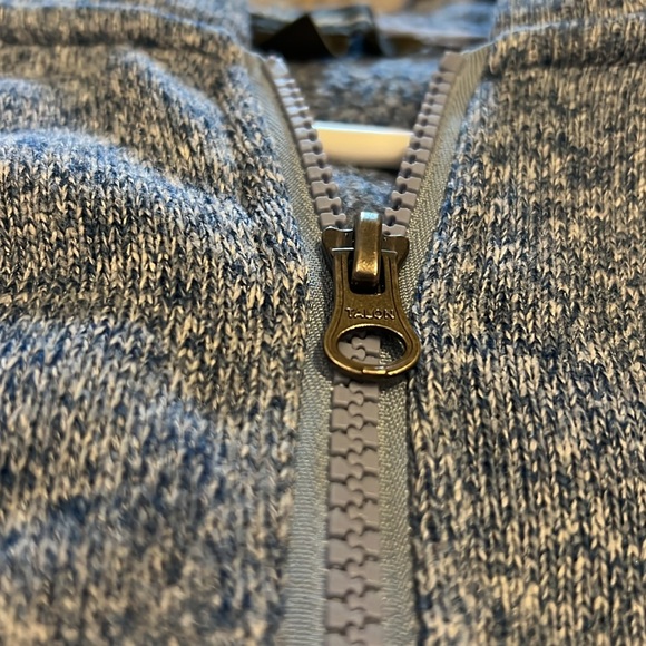 Eddie Bauer Women’s Medium Blue Zip-up Jacket with Hood and Pockets - Picture 2 of 6